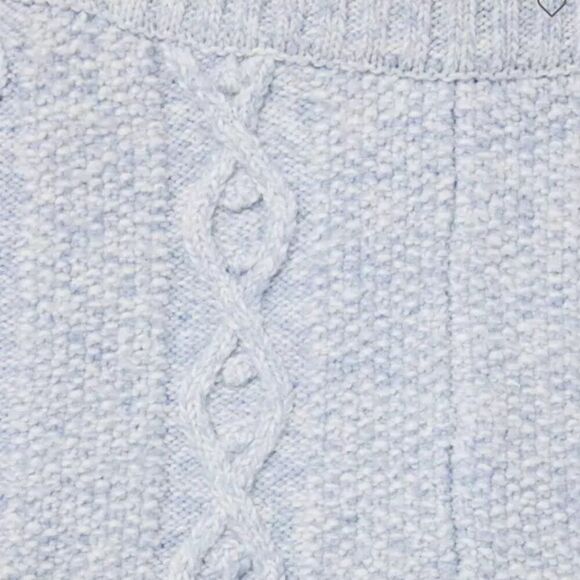 Janie and Jack 100047777 Blue The Cozy Cable Knit Baby Pant size 0-3 months NWT - Picture 3 of 10